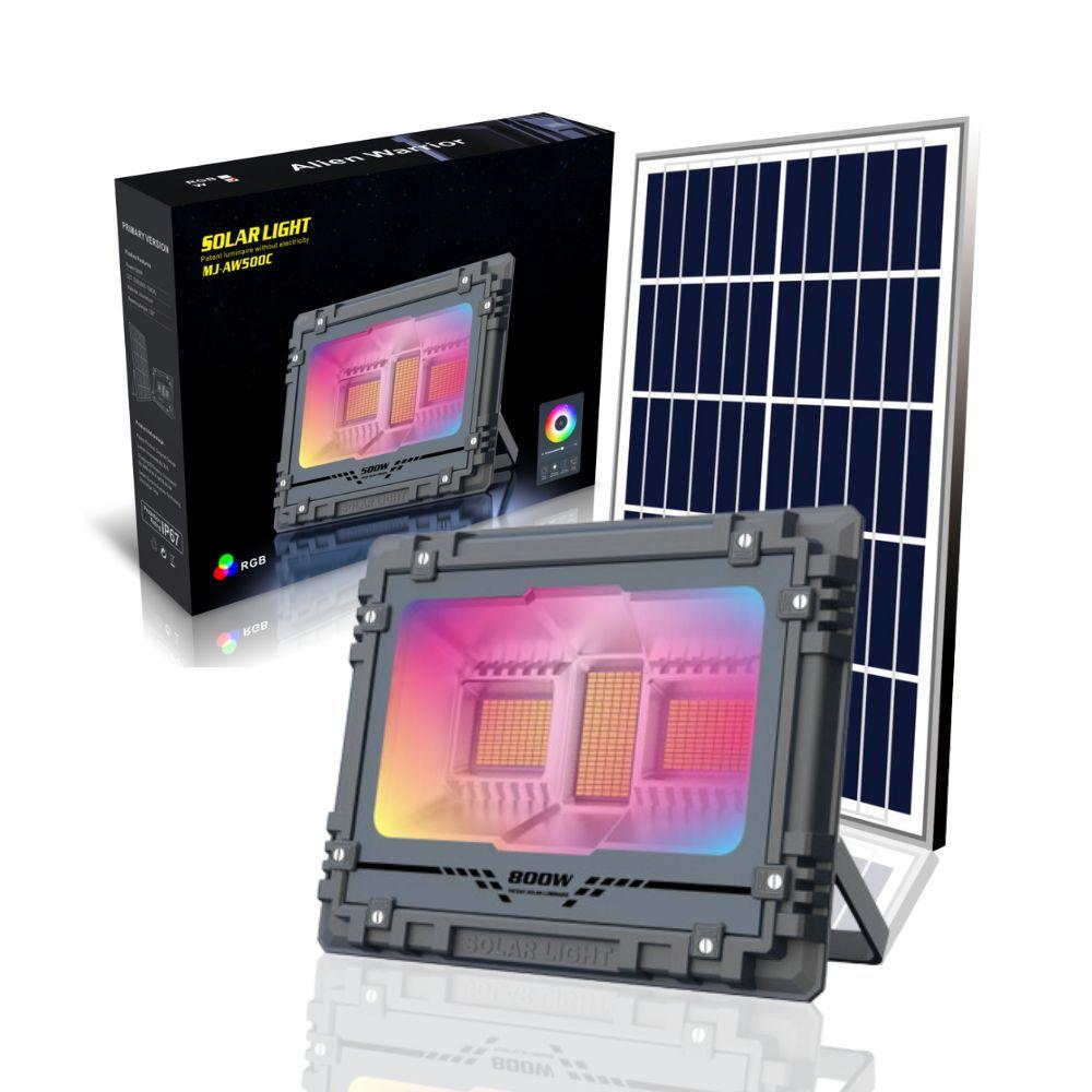 KTL-101A2 500W RGB Rhythm Solar Flood Light Kenya