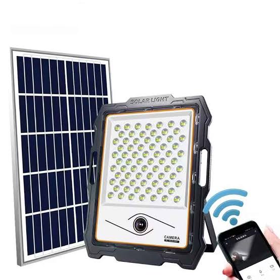 AllTop 400W Camera-Integrated Solar Flood Light