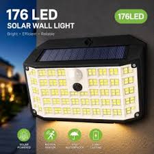 Addigoes 176-LED Wide-Angle Solar Security Light